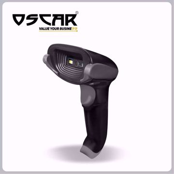 Picture of OSCAR UniBar II - Area Imager 2D QR 1D - Wired Barcode Scanner Black