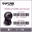 Picture of OSCAR UniBar CoreBit - Area Imager 2D QR 1D - Omni-Directional Desktop Barcode Scanner Black