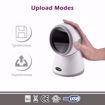 Picture of OSCAR UniBar Corebit - Area Imager 2D QR 1D - Desktop Barcode Scanner White